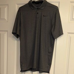 Nike Men's Charcoal Polo Shirt